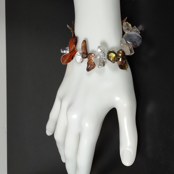 Fun Beaded Necklace and Coordinating Bracelet - Picture 4 of 7